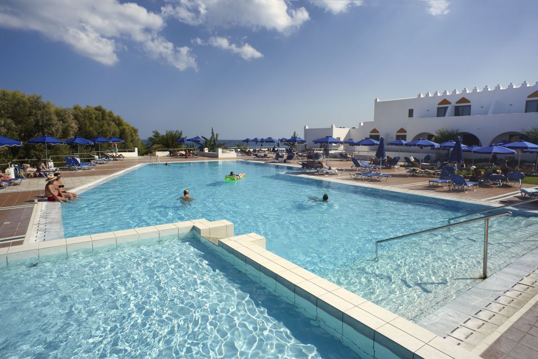 Alfa Hotel Kolymbia Exterior foto