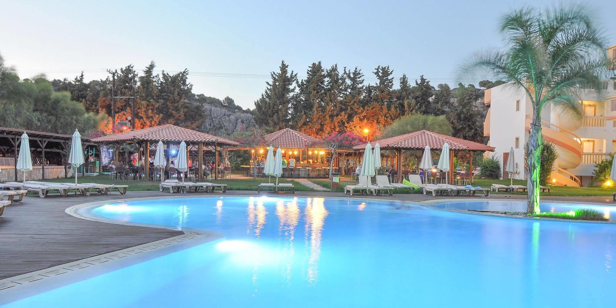 Alfa Hotel Kolymbia Exterior foto